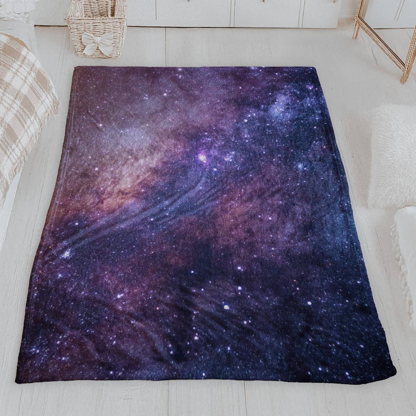 Cosmic Constellations Velveteen Plush Blanket