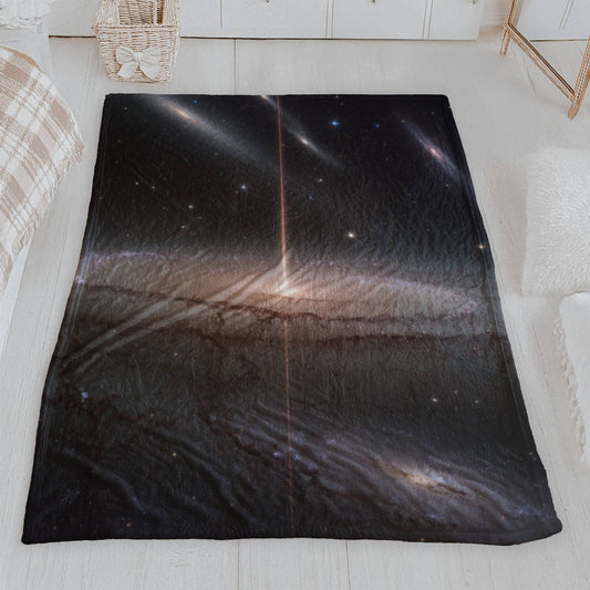 Galactic Jet Stream Velveteen Throw