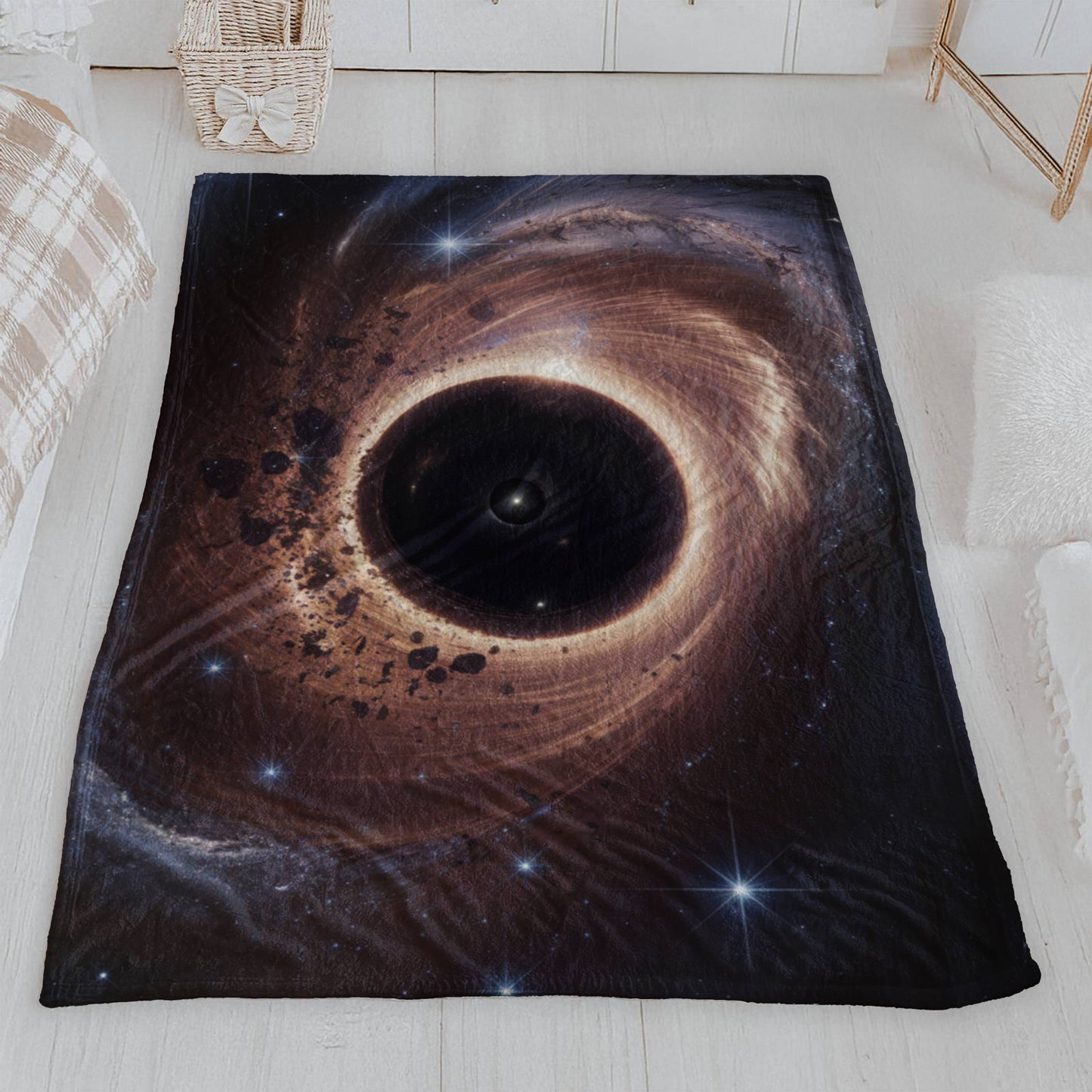 Interstellar Black Hole Blanket